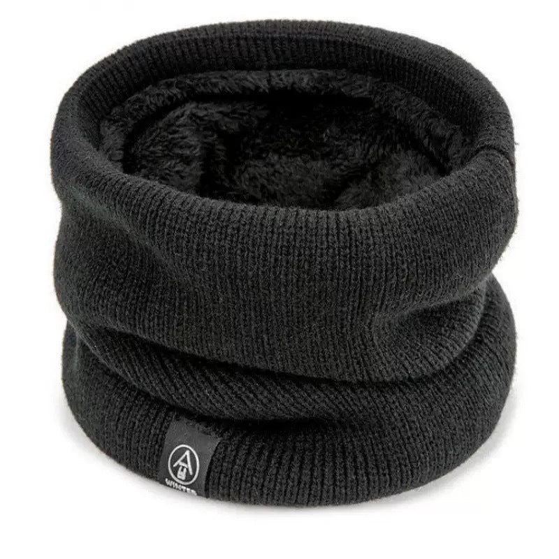 Men’s Knitted Neck Warmer Scarf Extra Long Winter