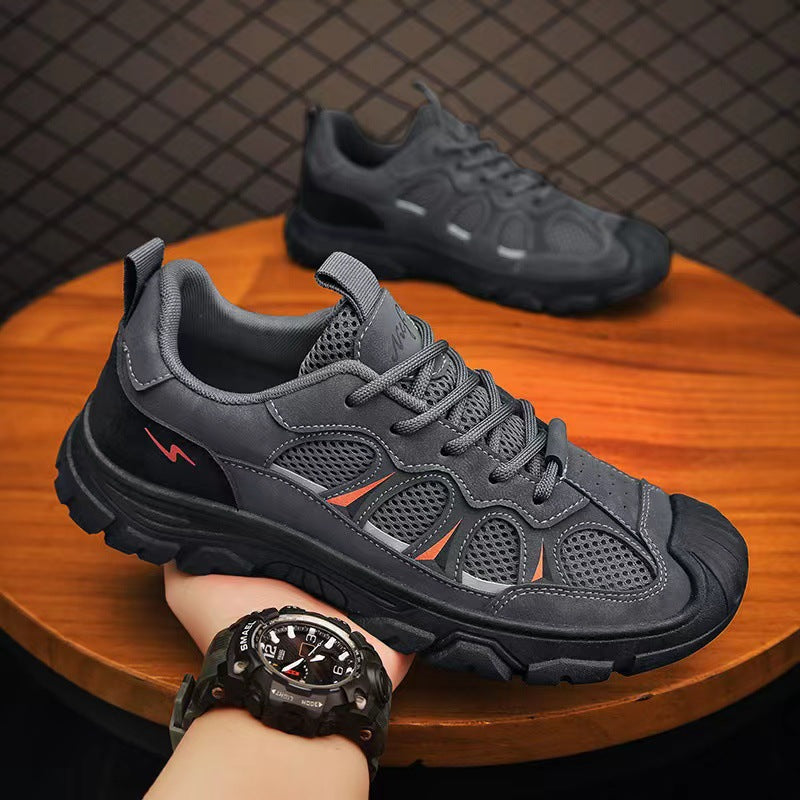 STOCK-Men’s Soft Bottom Hiking Shoes