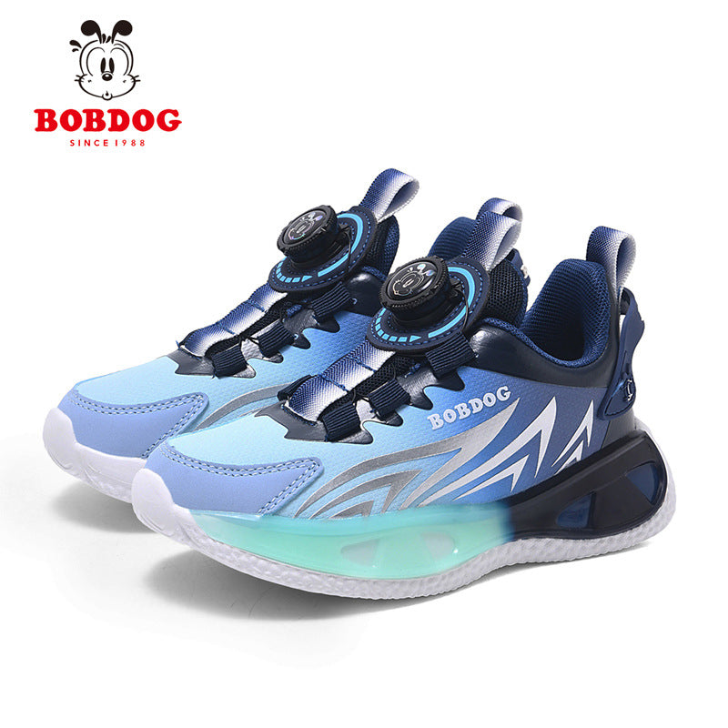 Babu Bean Boys’ Waterproof Leather Basketball Shoes 6-12