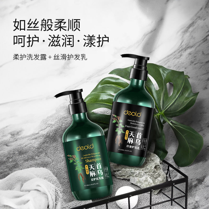 Gastrodia & Polygonum Nourishing Shampoo & Shower Gel 4-in-1