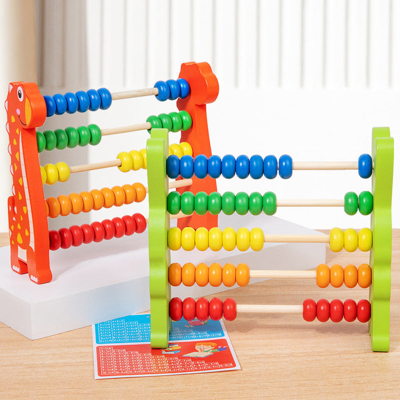 Montessori Math Abacus Toy for Kids Early Education