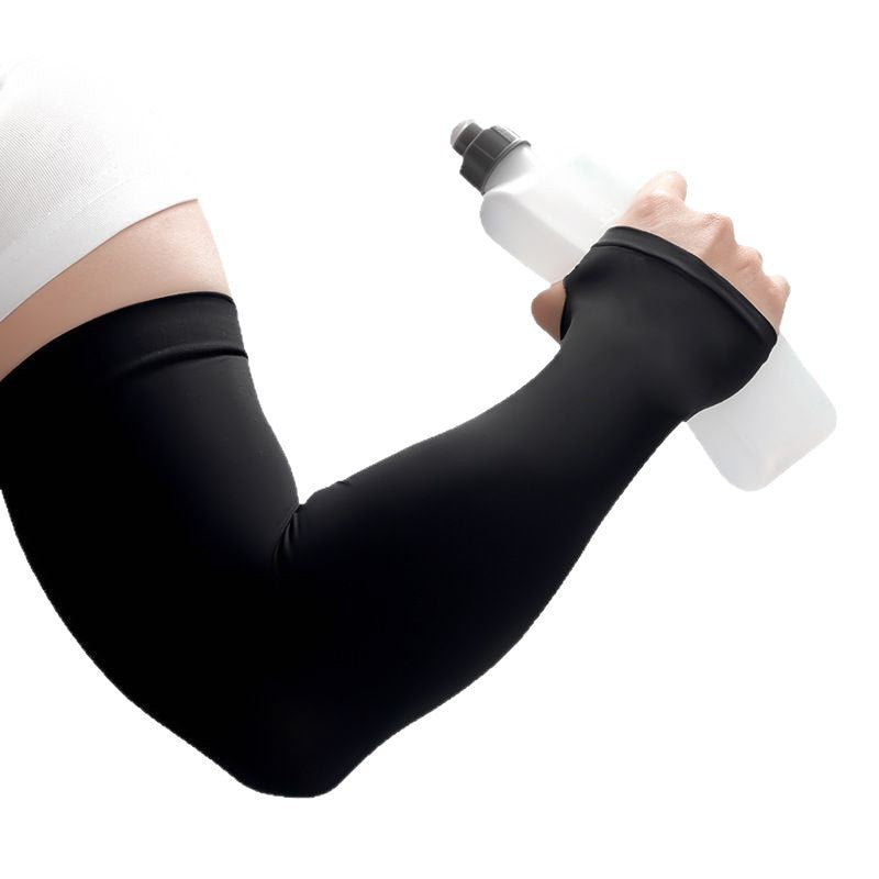 Plus Size Men’s Ice Silk UV Sleeves | Outdoor Protection