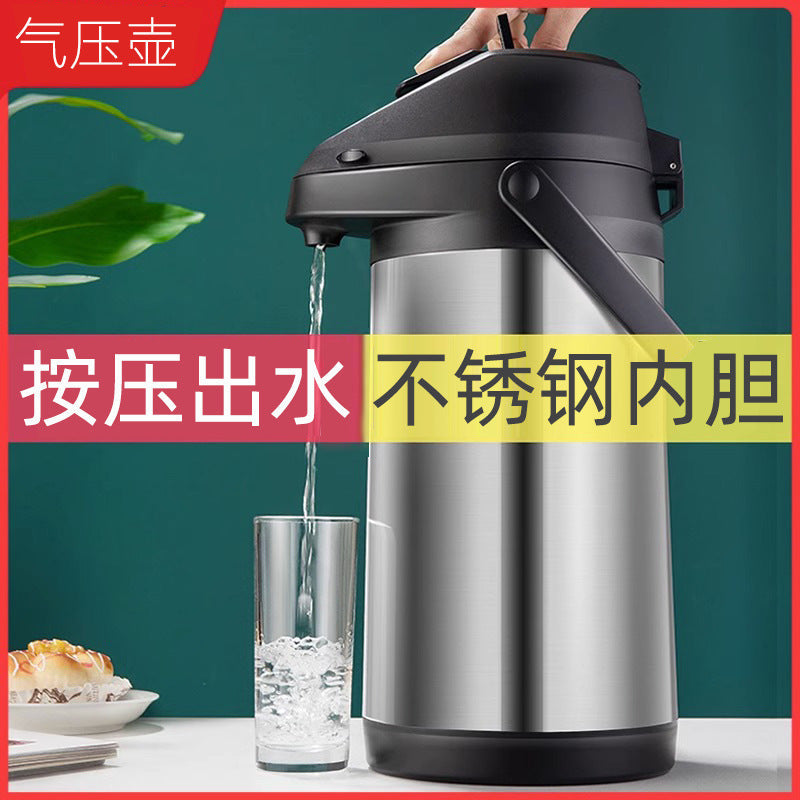 Air Pressure Large Capacity Stainless Steel Thermos