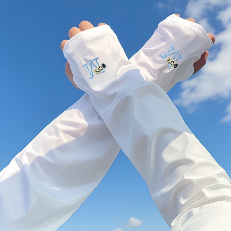 Extended Men’s Ice Silk Sun Sleeves Outdoor