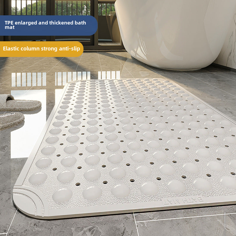 Anti-Slip TPE Bath Mat – Suction Cup Floor Mat