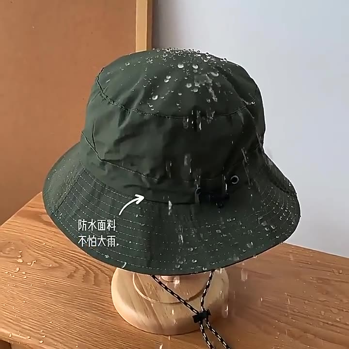STOCK-Foldable Fisherman Hat with Sun Protection