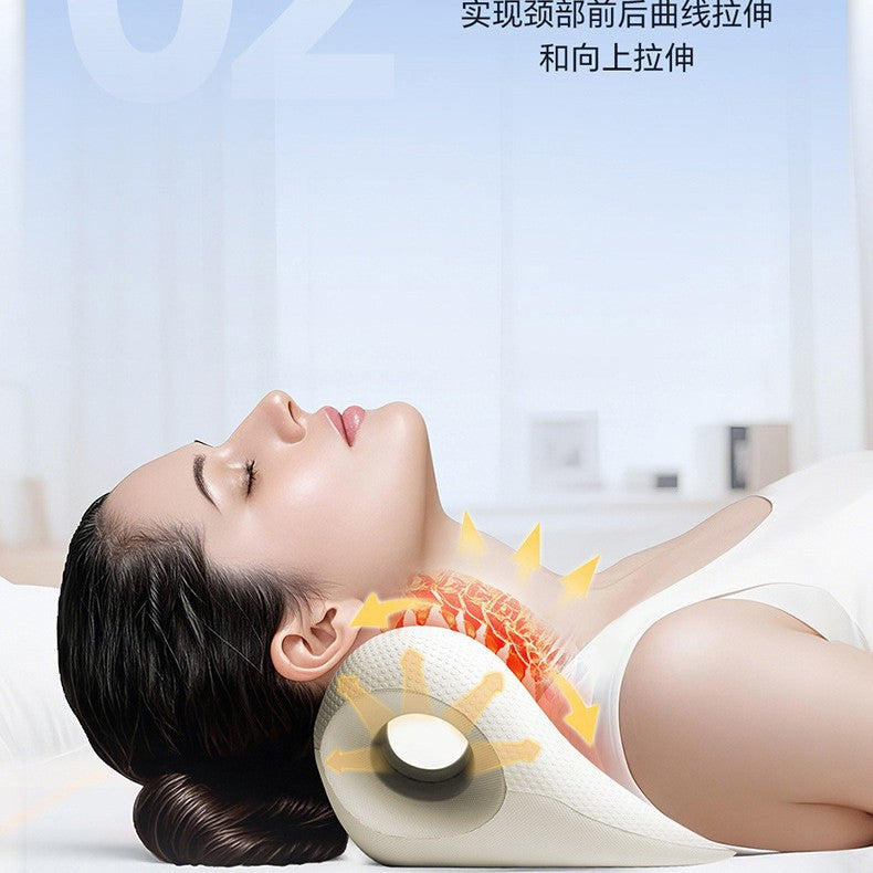 U-Shaped Cervical Spine Massage Pillow for Neck Relaxation