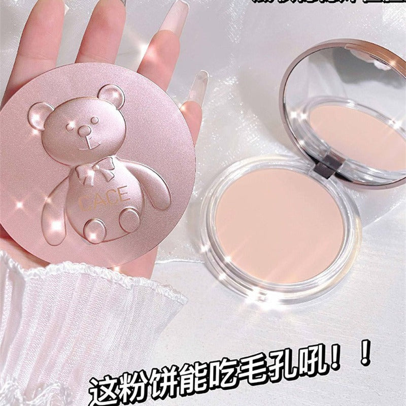 Bear Mirror Setting Powder – Oil Control Loose & Dry Powder