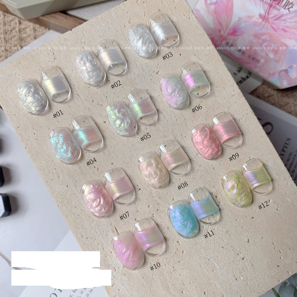 Ennis Aurora Silk Nail Gel – 3D No-Wash Texture