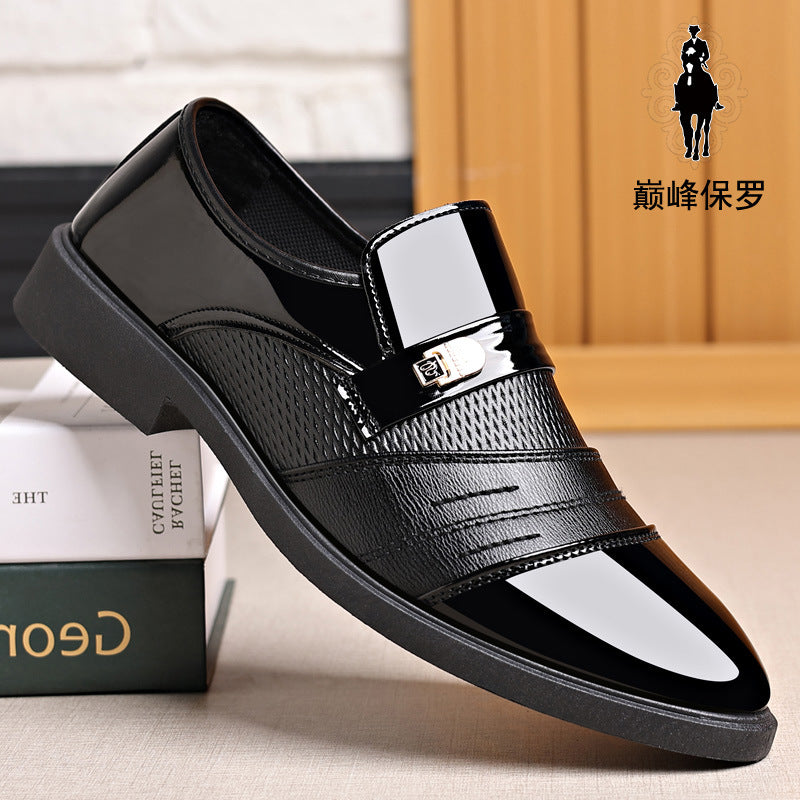 Men’s Genuine Leather Slip-On Casual Shoes 2026