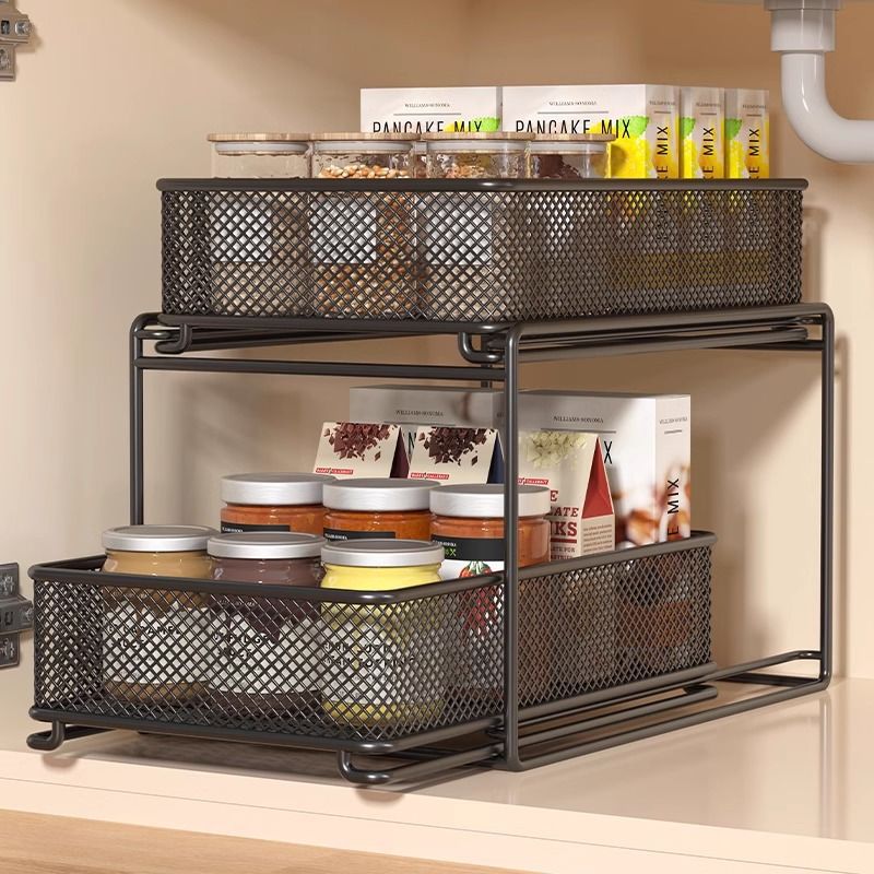 Multi-Functional Cabinet Storage Shelf