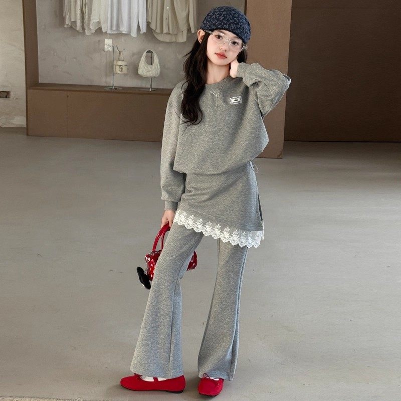 Girls Sweater Skirt & Pants Set – Korean Style Kids Fashion Nepal | Tudoholic