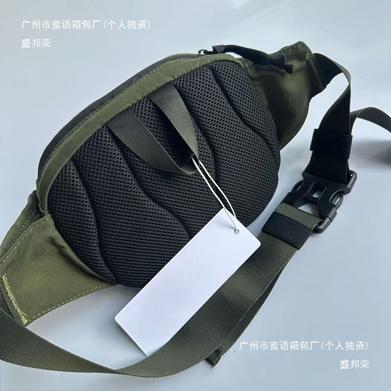Trendy Men’s Large-Capacity CP Chest & Waist Bag