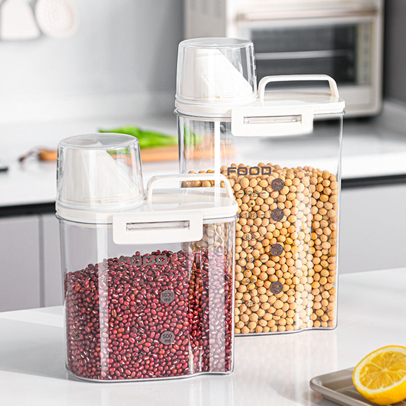 Large Grain and Pet Food Sealed Storage Jar