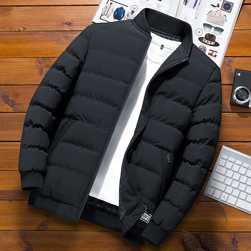 Men’s 2022 Winter Cotton-Padded Jacket – Middle Age