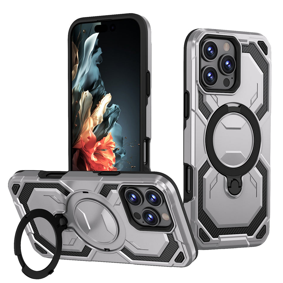 INSTOCK - iPhone 16 Pro Magnetic Case with Hidden Rotating