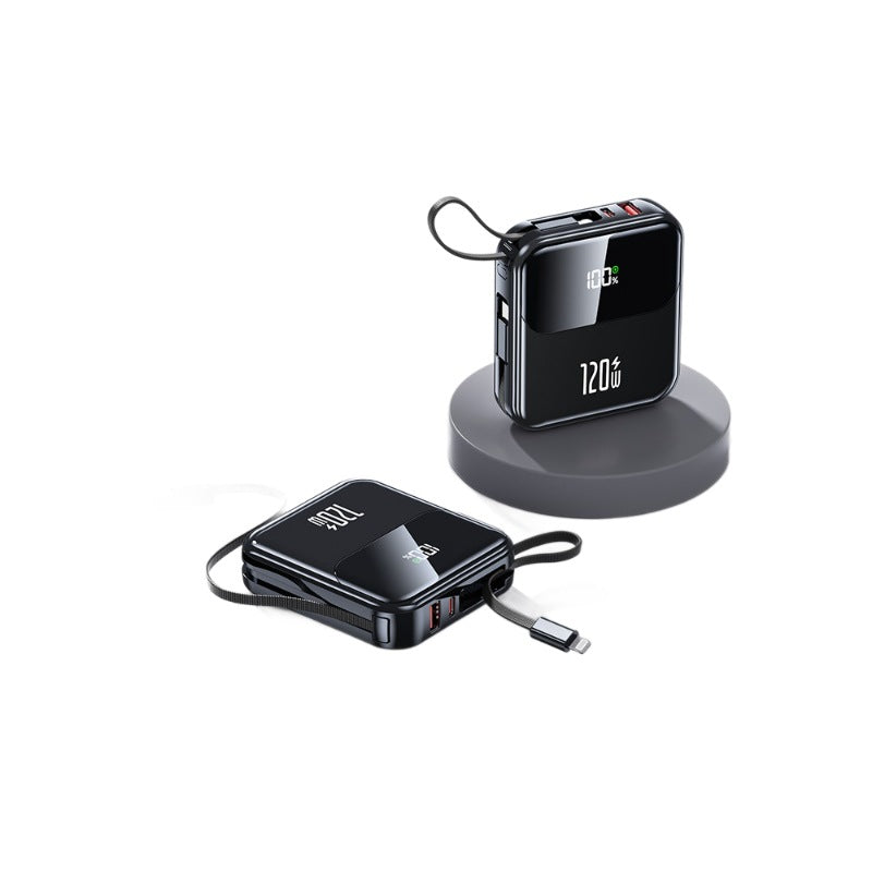 120W Fast Charging 20000mAh Power Bank with Cable