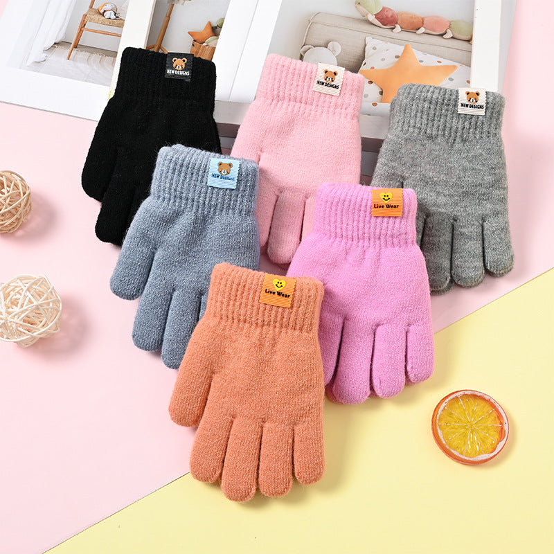 New Kids 3-6 Double Layer Plush Gloves