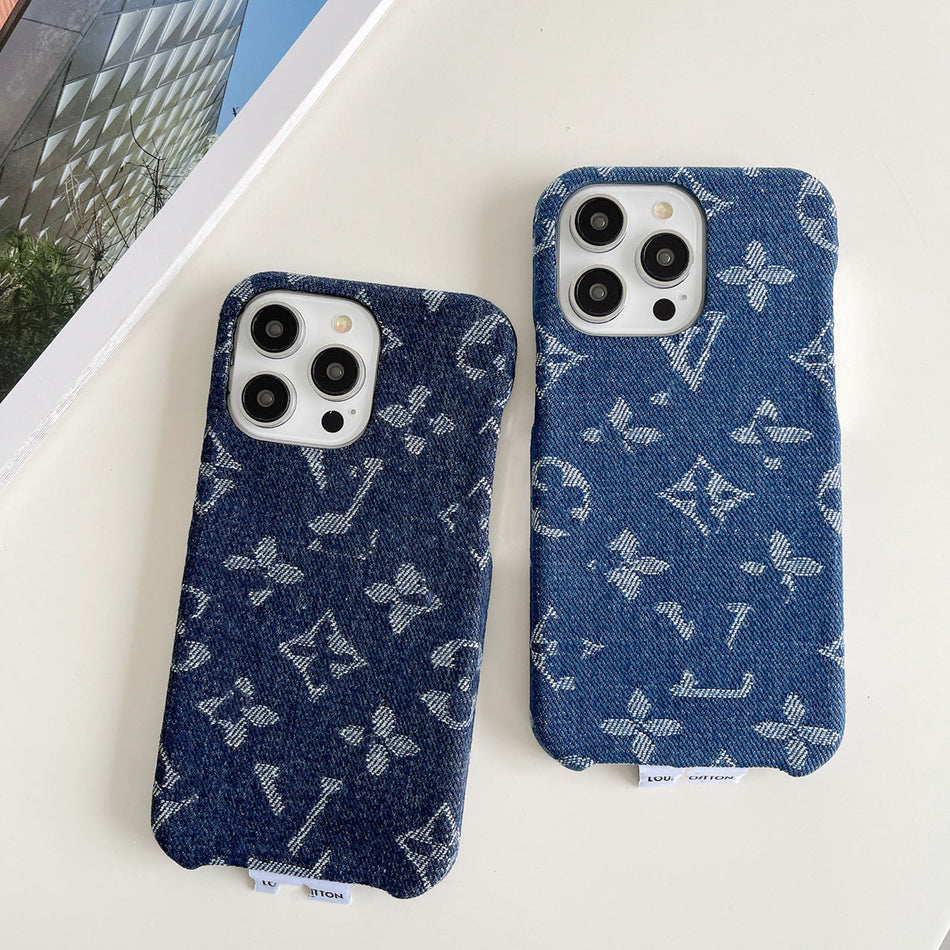 Half-Pack Denim Trend Large-Hole Case