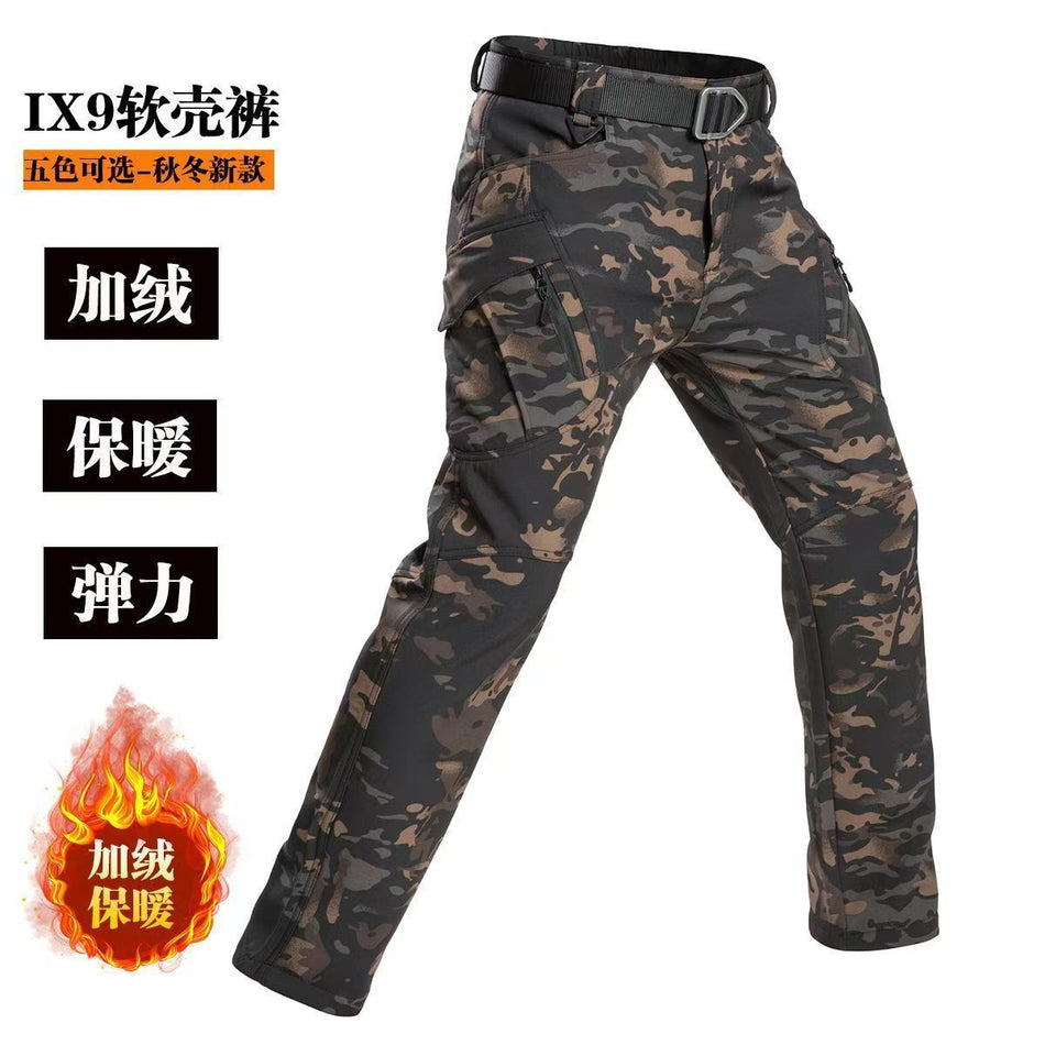 Men’s Tactical Assault Pants – Winter Waterproof Softshell