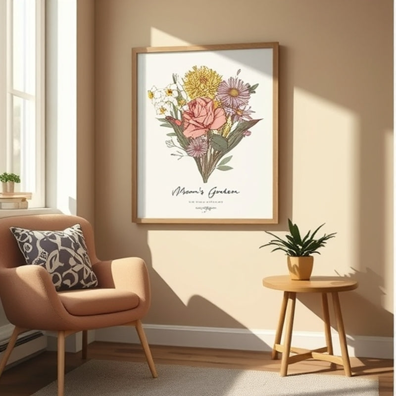 Family Heritage Wooden Photo Frame – Classic Display - 2 Pc