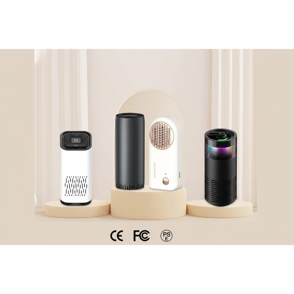 Desktop Negative Ion Air Purifier for Home, Office & Car
