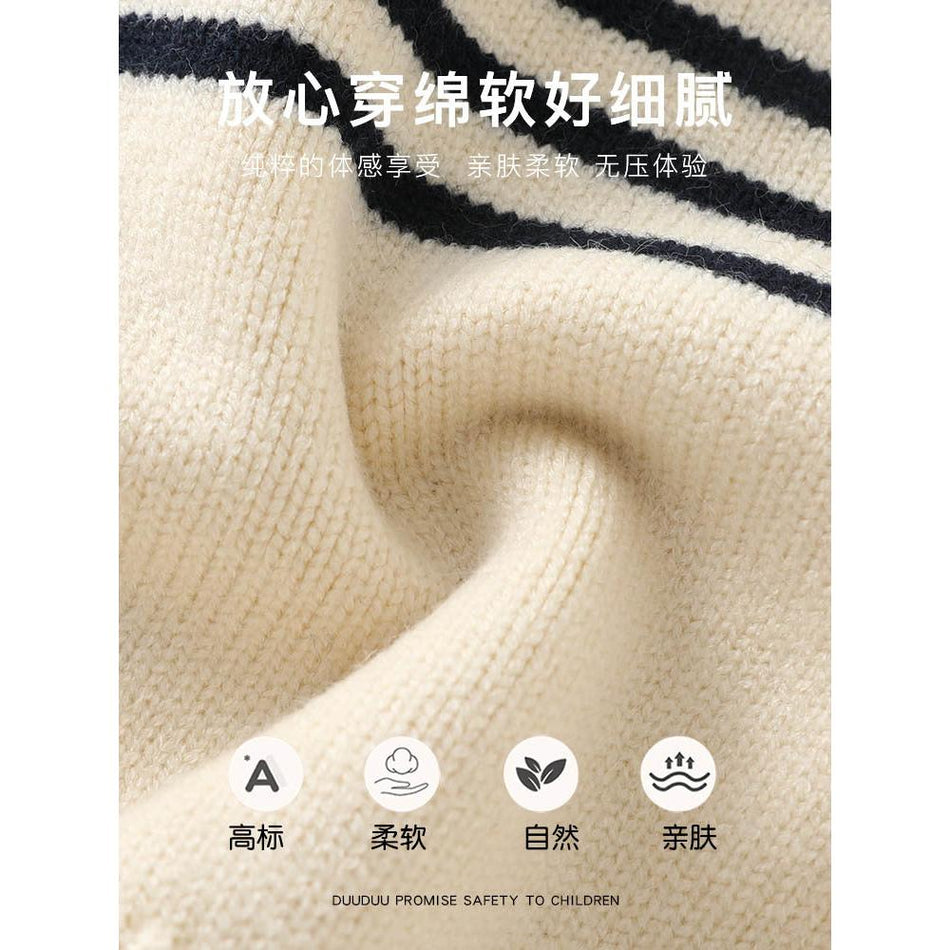 Duuduu Baby Boy Korean Knit Pullover Winter 2025