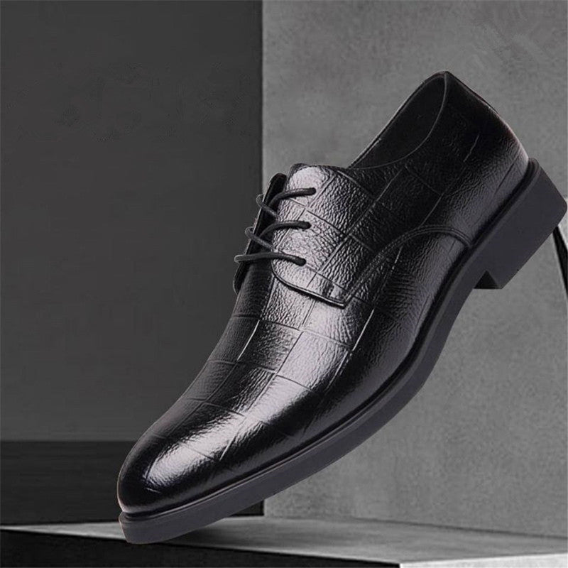 Men’s Leather Formal Shoes – Business Classic Slip-Ons
