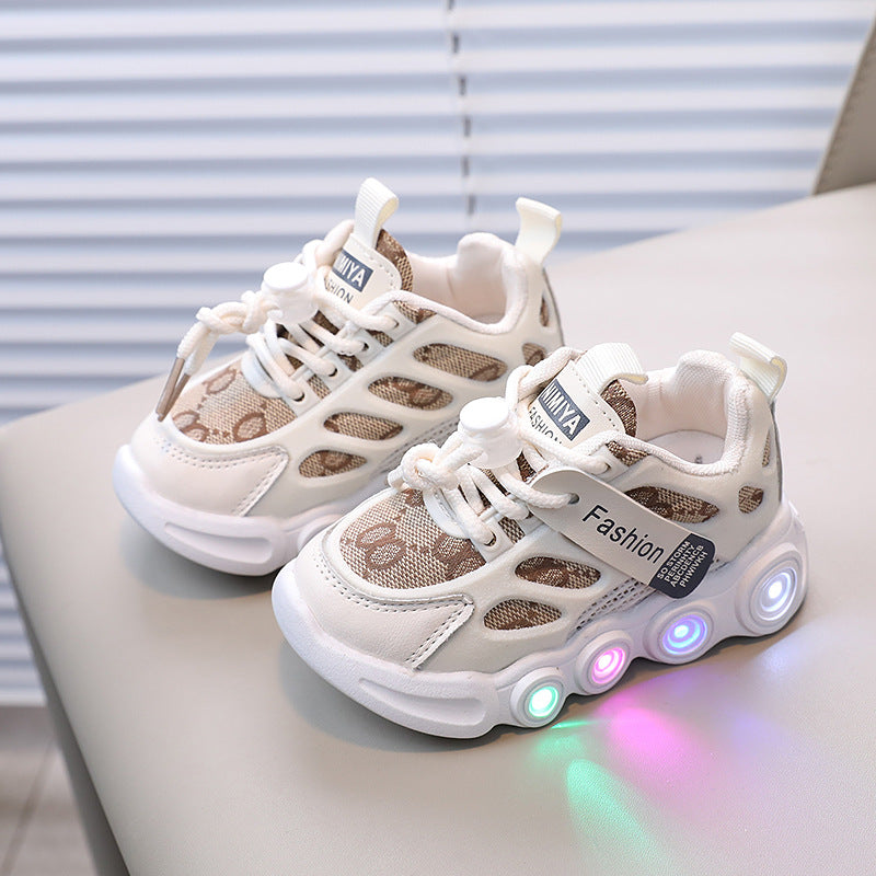 STOCK-LED Light Kids’ Shoes – Breathable & Fun (1–6 Yrs)