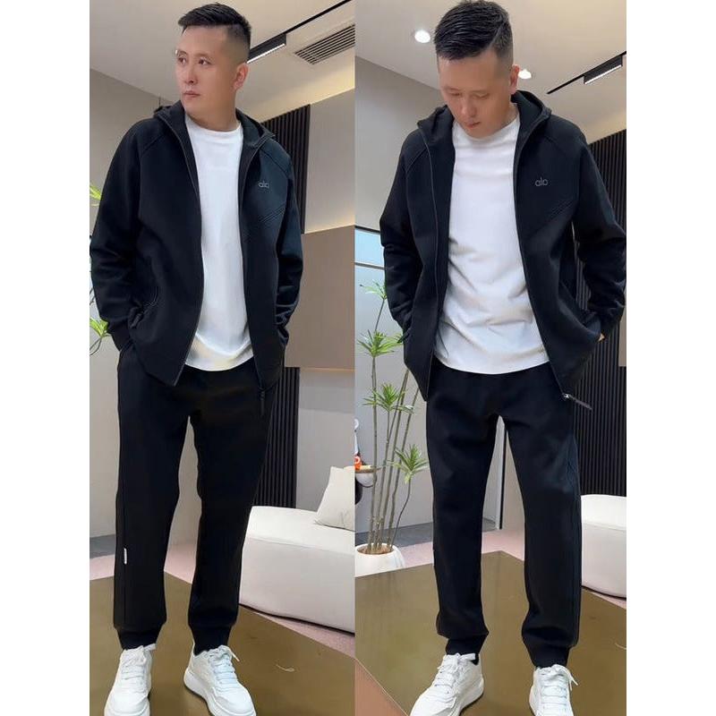Men’s 2025 Autumn Sports Suit – Trendy Two-Piece Set