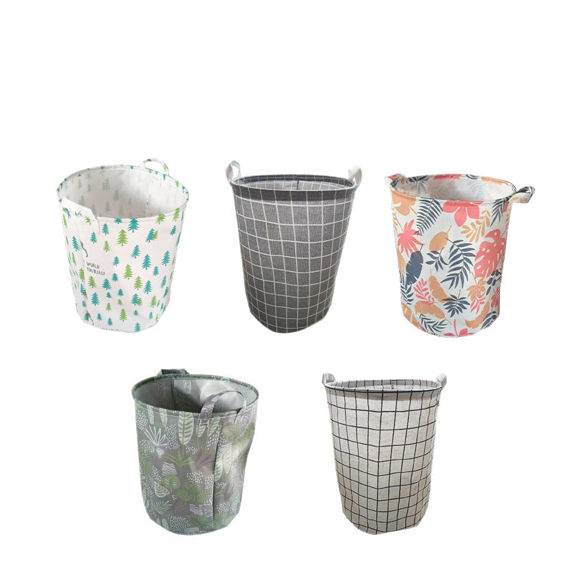 Nordic Fabric Laundry Basket – Foldable Dirty Clothes & Toy