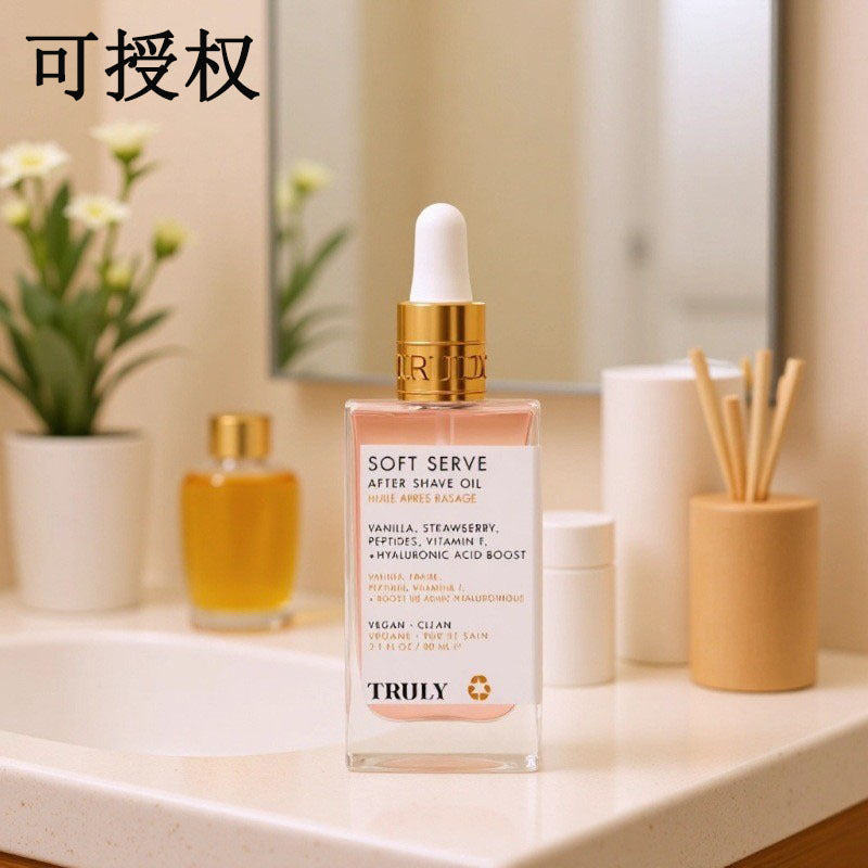 Truly Aftershave Care Oil – Soothing Strawberry & Vanilla Skin
