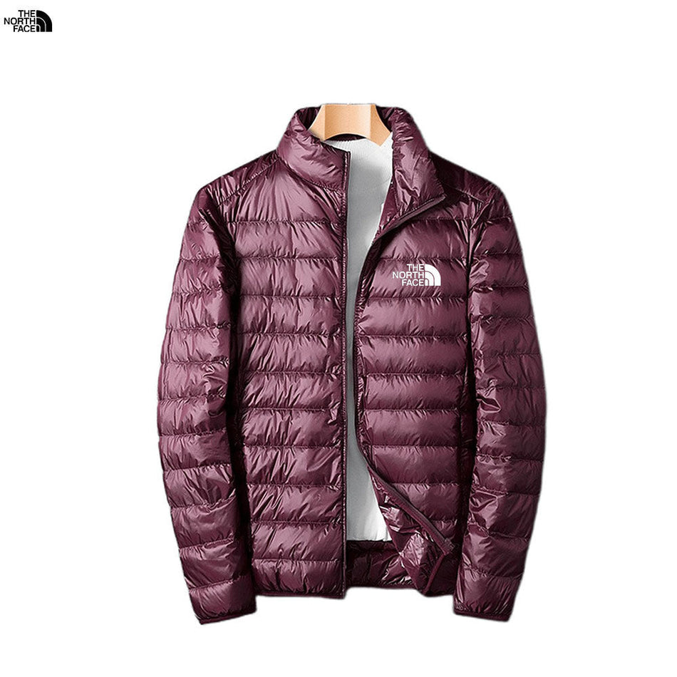 Men’s Winter Stand Collar Down Jacket Light & Warm Style