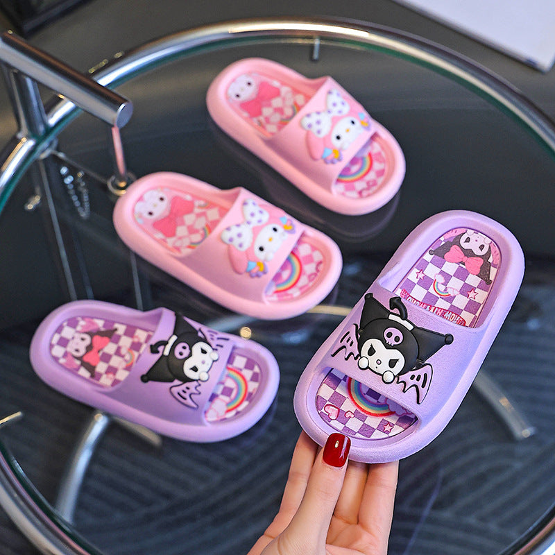 Kids Cute Princess Non Slip Summer Sandals Slippers
