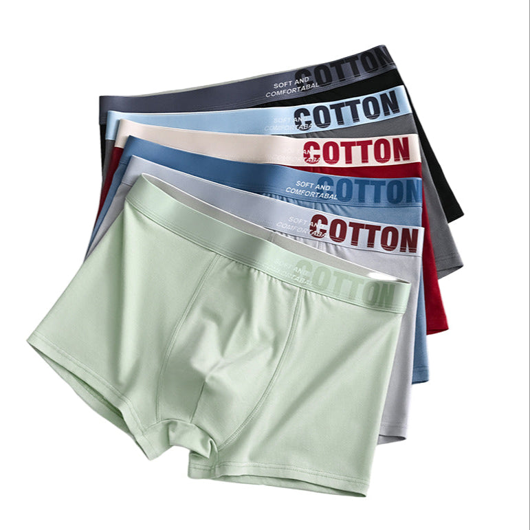 Pack of 6 Mens Cotton Boxer Shorts