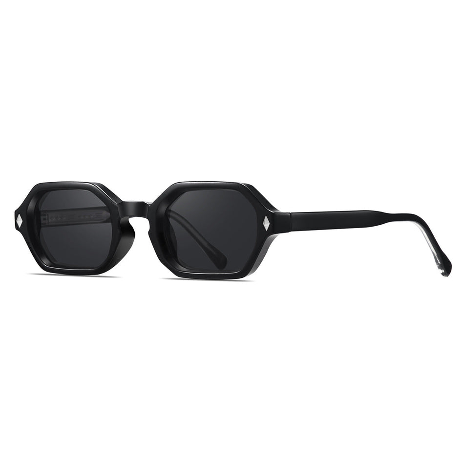 European Style Polygonal Small Frame Sunglasses