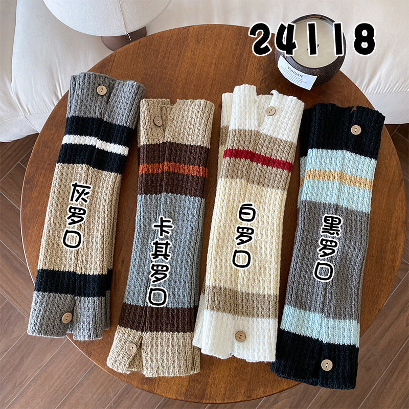 Children’s Retro Knitted Socks