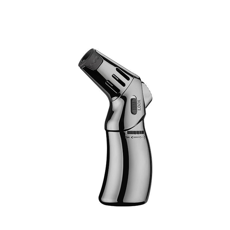 Yi Tian Metal Windproof Blue Flame Lighter Outdoor Kitchen Gun