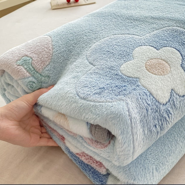 Compact Office Air Conditioning Cashmere Nap Blanket