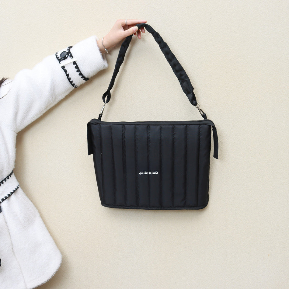 Striped Space Cotton Laptop Bag 14 Inch