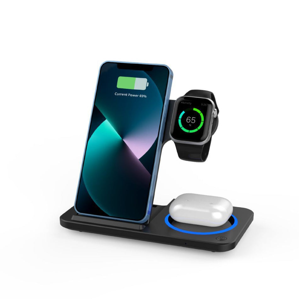 Foldable MagSafe 3-in-1 Wireless Charger (15W)