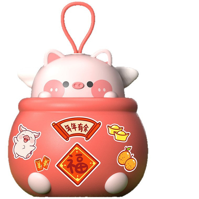Cartoon Lucky Bag Piggy Bank – Large Kids’ DIY Savings Toy