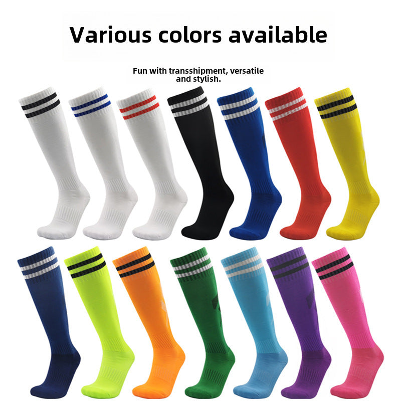 (Pack of 7)-Non-Slip Football Socks | Breathable &