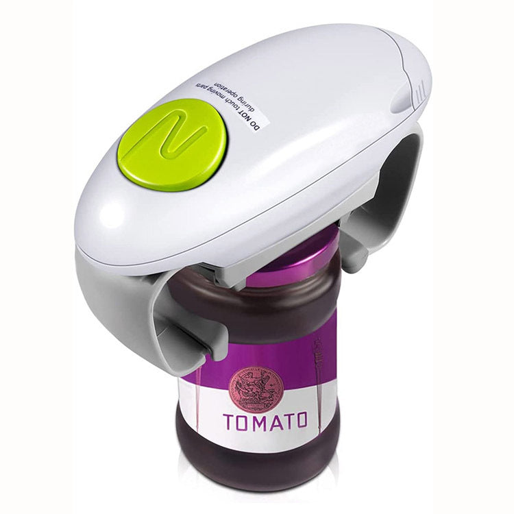 Electric Binaural Bottle and Can Opener for Kitchen Use