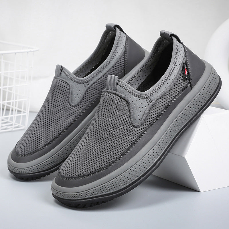 Men’s Breathable Mesh Slip-On Casual Shoes 2026