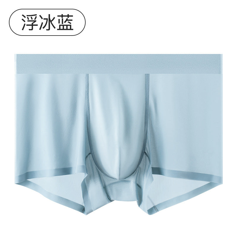 PACK OF - 8 Men’s Summer Ice Silk Antibacterial Underwear