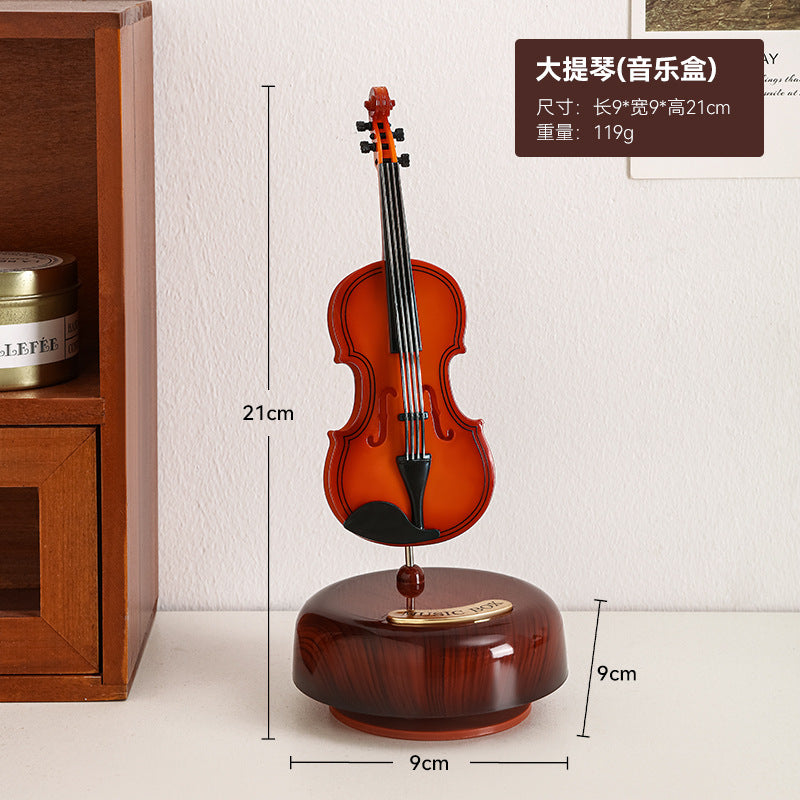 STOCK-Retro Phonograph Music Box – Elegant Home Decoration