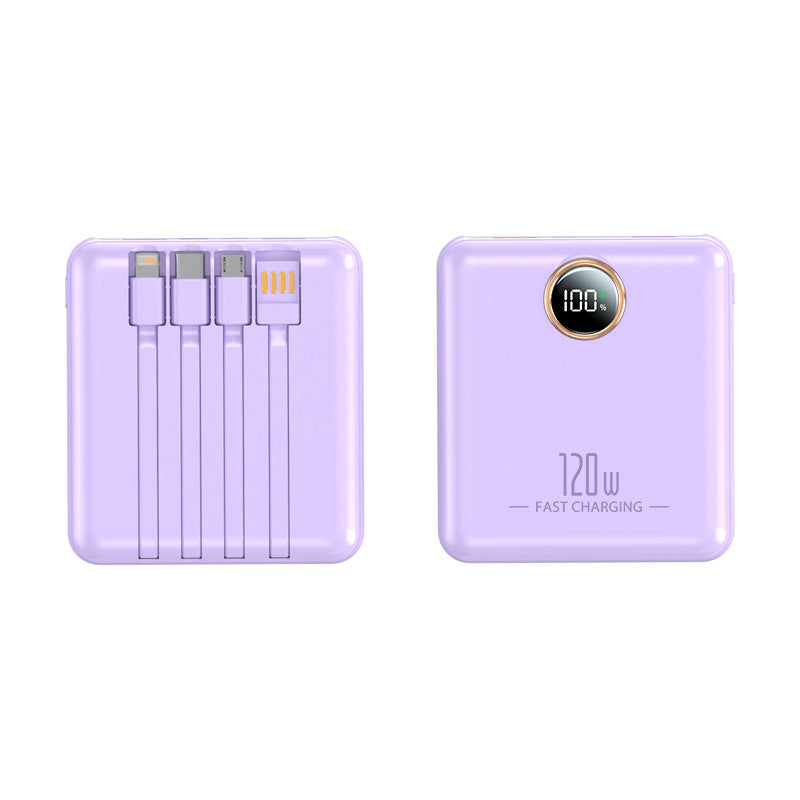 120W Mini Fast Charging 20000mAh Power Bank
