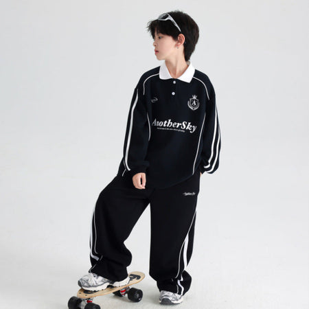 Boys Preppy Sweater Set – Spring Polo Outfit – Outfit Sets – Image 7