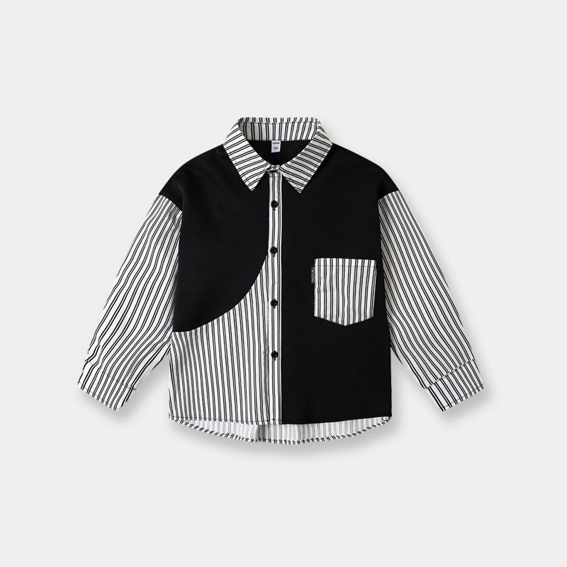 2025 Striped Shirt – Clean Lines & Cool Vibes for Him